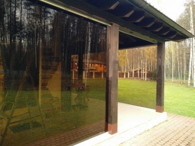 Автоматические мягкие окна тонированные